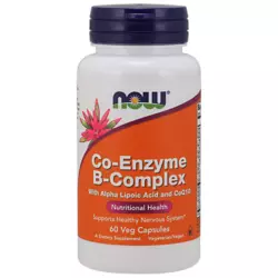 NOW Foods Koenzim B-Kompleks 60 kaps.