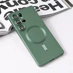 Torbica Magsafe Chrome za Samsung S938B Galaxy S25 Ultra zelena