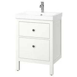 HEMNES / ORRSJÖN Postolje umiv. s fiokama/umivaonik