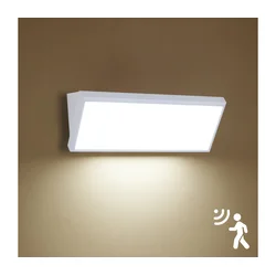 Brilagi - LED spoljno zidno svetlo sa senzorom TRIANGLE LED/42W/230V bela IP65