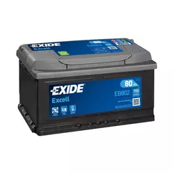 Exide akumulator Excell EB802 80Ah D+ 700A(EN)