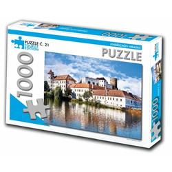 Tourist Edition - Puzzle Jindrichuv Hradec - 1 000 kosov