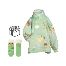 Svilanit Hoodie odeja za otroke JungleCool