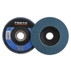 Lamelni brusni disk 125x22.2mm ZR100 FESTA