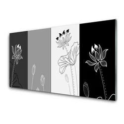 tulup.si Steklena slika Abstrakcija graphics 120x60 cm 2 obešalnika