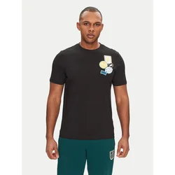 Puma Majica Graphics Icon 684829 Črna Regular Fit