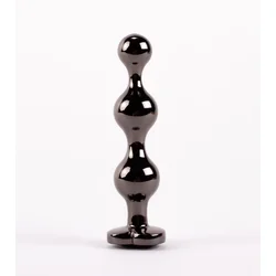 Booty call heart beads S- gun metal