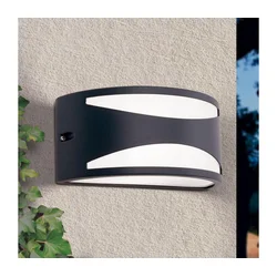 Orion - Spoljašnja zidna svetiljka SHELL 1xE27/40W/230V IP54 antracit