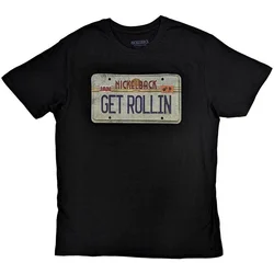 Nickelback License Plate Black L Majica