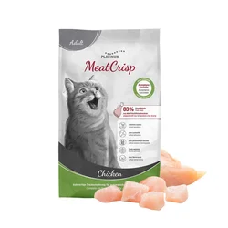 PLATINUM Suva hrana za mačke Meat Crisp Adult, Piletina, 400 g