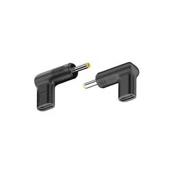 INF 2-Pack Type-C Ženski na 20V Kotni DC Moški PD Trigger Adapter - 100W, (5000291530)