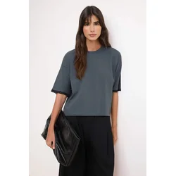 Trendyol Milla Ženska majica TWOSS26TS00170, Antracit