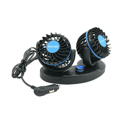 Ventilator za tablu automobila 4W/12V crni