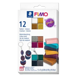 Rayher. FIMO Effect Sparkle set, 12x25g