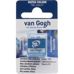 Van Gogh Watercolour Pan Cerulean Blue Phthalo