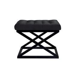 Atelier del Sofa Tabure 50x42x40cm, Crno