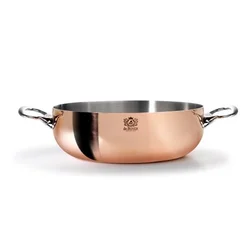 de Buyer SAUTEPAN COPPER / STST + LID PRIMA MATERA 28CM, SAUTEPAN COPPER / STST + LID PRIMA MATERA 28CM