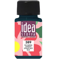Barva za tekstil MAIMERI Idea Stoffa 60 ml - Prekrivna mornarsko modra