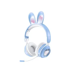 3G Bluetooth slusalice Bunny plave