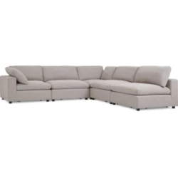 Modularna sofa LYBY pesak tkanina