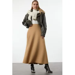Trendyol Mink Skirt Godeli Knitted Skirt