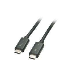 Lindy 41555 USB cable 0.5 m 3.0 (3.1 Gen 1) USB C Black