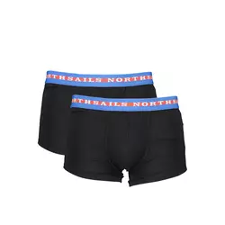 NORTH SAILS Muški donji veš set 2 para NS01UTR04_NERO_BLACK, Crni