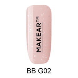 Bazni gel G02 Glitter 8 ml MAKEAR| MAKEAR | Kozmo