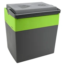 Car refrigerator with heating 30 l (grey-green, A++)