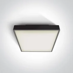 PLAFONJERA LED 2×E27/18W/PLC/230V IP65 CRNA