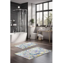 Lessentiel Maison Set prostirki za kupatilo CT-5240, 2 Komada, Šarena