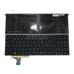 Tastatura za laptop Asus N580 M580 N580V N580VD N580G FX570 F570U NX580V veliki enter backlight ( 111859 )
