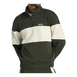 Moški pulover Wilson M Playstate Half Zip Grape Leaf L