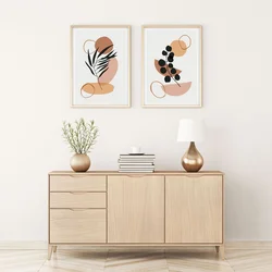 Wallity Uramljena slika Huhu126, 50x70 cm , 2 dela