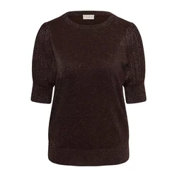 KAFFE CURVE Pulover Regitta mokka