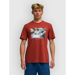 Billabong Barrel moška majica deep red