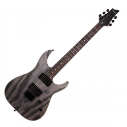 Schecter C-1 STANDARD Black Fade Burst Burl 3950
