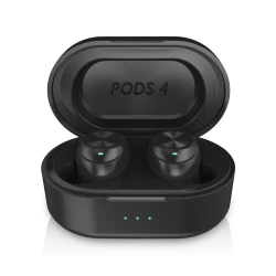 Niceboy Pods 4 - Bežične slušalice 500 mAh + 2x 70 mAh IPX5 crna