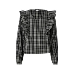 JDY Bluza JDYDOLLY  ecru / črna / bela
