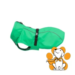 Trixie Vimy Raincoat Green M 45 cm, Zeleni Kišni Mantil Za Srednje Pse