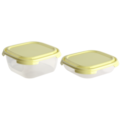 Plastična posuda Frigo Linea set 2/1, Žuta