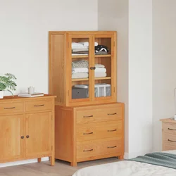 Set namještaja za pohranu 2 kom. Smeđa 80 x 50 x 160 cm