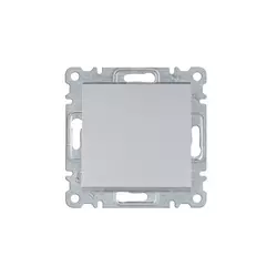 HAGER prekidač izmjenični 10A lumina sivi WL0022