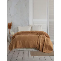 Lessentiel Maison Prekrivač za krevet Sirius, 220x240 cm, Braon