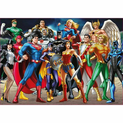 Educa - Puzzle Liga pravičnosti DC Comics - 500 kosov