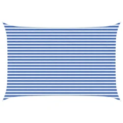 Jedrilica za sunčevu sjenu Plava i bijela 3 x 4 m HDPE