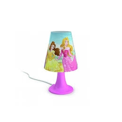 Princess table lamp pink 1x2.3W SELV