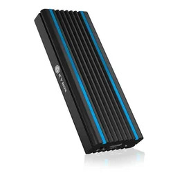 IcyBox IB-1824ML-C31 USB-C & USB-A 3.1 ohišje za M.2 NVMe SSD