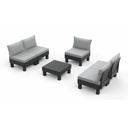 KETER Baštenski set Cantara elements 5 seater/ grafit
