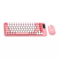 Fantech Set Bežični miš i tastatura WK-898 GO mochi85, Roze